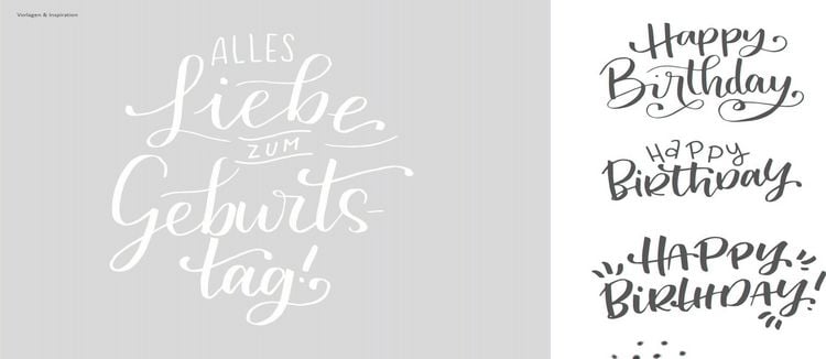 Produktbild: Lettering &ndash; Moderne Kalligrafie