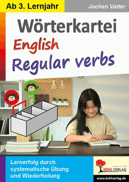 Produktbild: W&ouml;rterkartei English regular verbs
