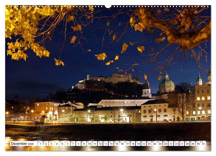 Produktbild: Mein sch&ouml;nes Salzburg (Wandkalender 2026 DIN A2 quer), CALVENDO Monatskalender