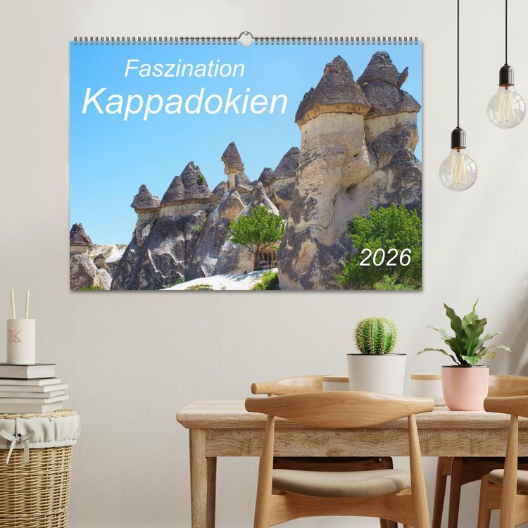 Produktbild: Faszination Kappadokien (Wandkalender 2026 DIN A2 quer), CALVENDO Monatskalender