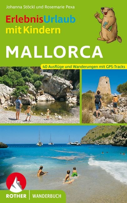 Produktbild: ROTHER Wanderbuch ErlebnisUrlaub mit Kindern Mallorca