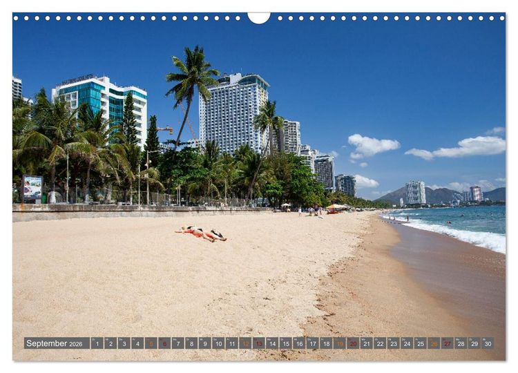 Produktbild: Vietnam, die sch&ouml;nsten Traumstr&auml;nde (Wandkalender 2026 DIN A3 quer), CALVENDO Monatskalender