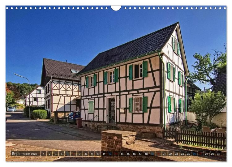 Produktbild: Stadtansichten Overath - Die charmante Stadt an Agger und S&uuml;lz (Wandkalender 2026 DIN A3 quer), CALVENDO Monatskalender