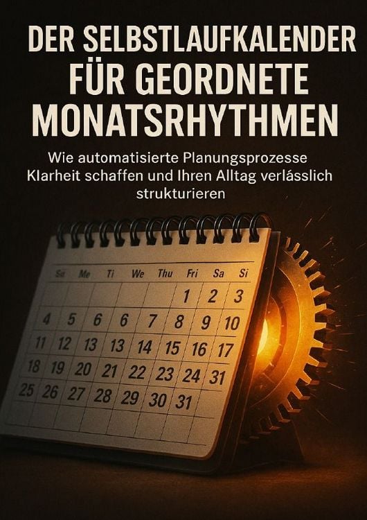 Produktbild: Der Selbstlaufkalender F&uuml;r Geordnete Monatsrhythmen