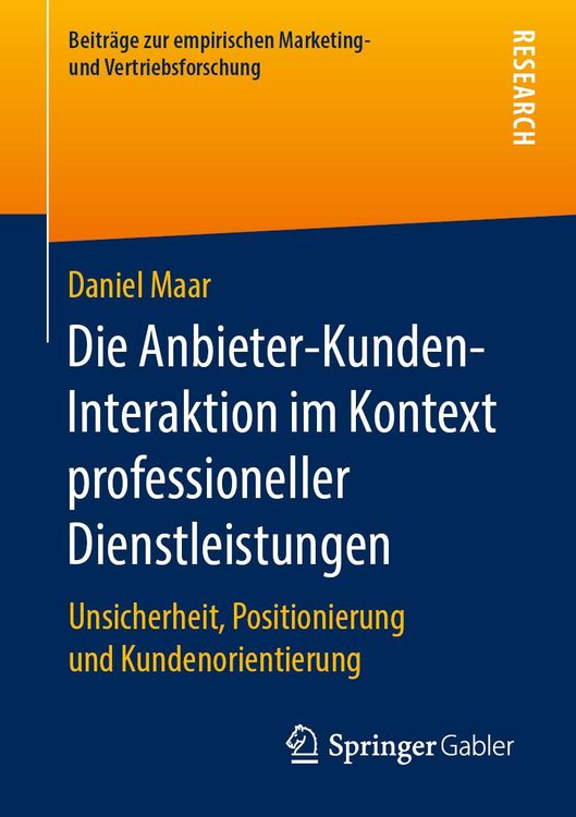 Produktbild: Die Anbieter-Kunden-Interaktion im Kontext professioneller Dienstleistungen