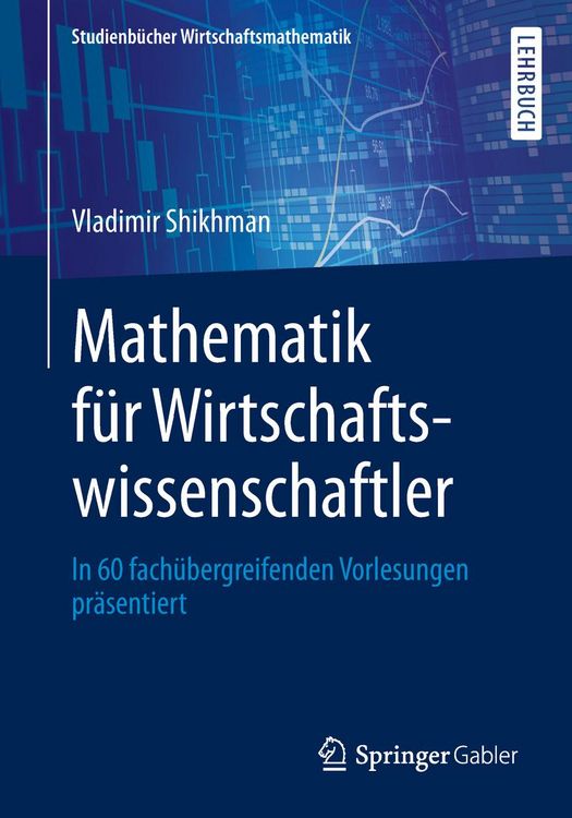 Produktbild: Mathematik f&uuml;r Wirtschaftswissenschaftler