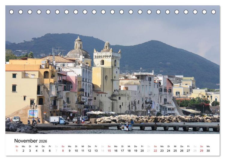 Produktbild: Ischia (Tischkalender 2026 DIN A5 quer), CALVENDO Monatskalender