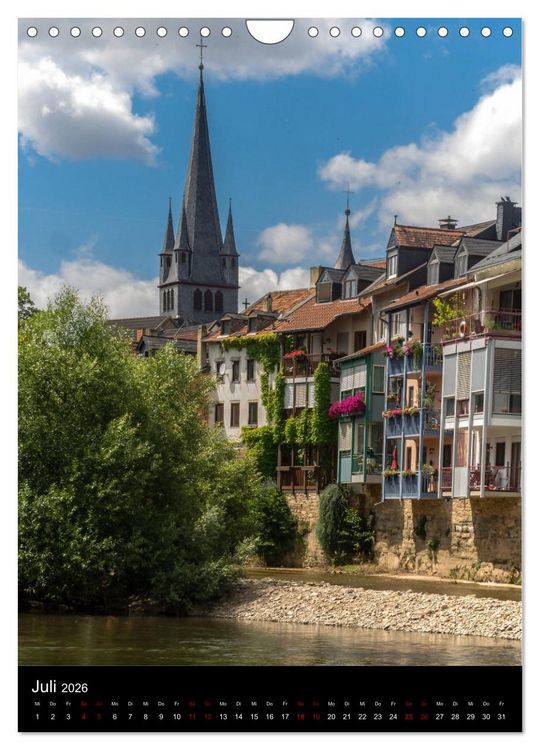 Produktbild: Bad Kreuznach - Kleinod an der Nahe. (Wandkalender 2026 DIN A4 hoch), CALVENDO Monatskalender