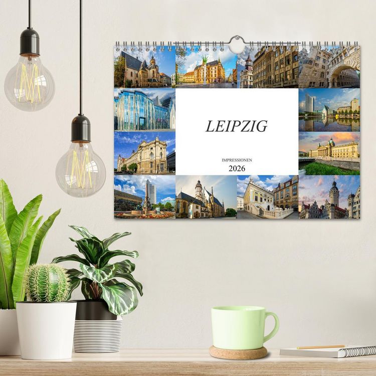 Produktbild: Leipzig Impressionen (Wandkalender 2026 DIN A4 quer), CALVENDO Monatskalender