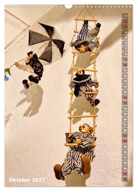 Produktbild: Leben, lachen, Narren (Wandkalender 2027 DIN A3 hoch), CALVENDO Monatskalender