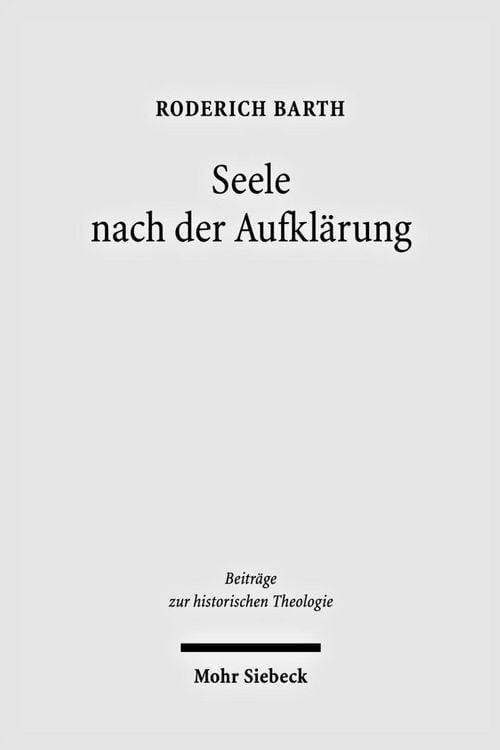 Produktbild: Seele nach der Aufkl&auml;rung