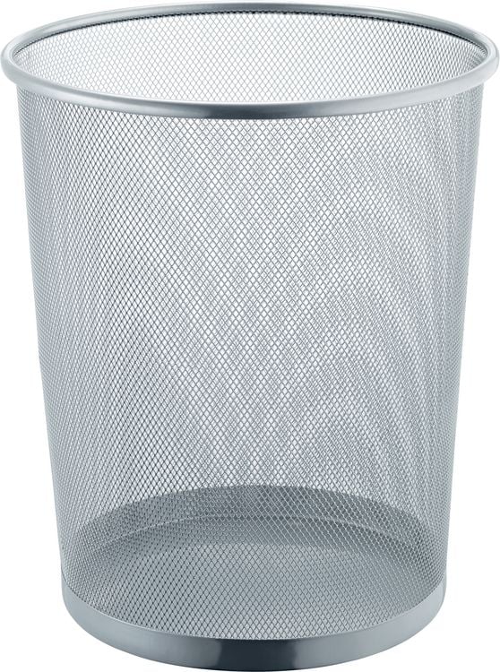 Produktbild: HELIT Papierkorb the circle network Mesh, silber