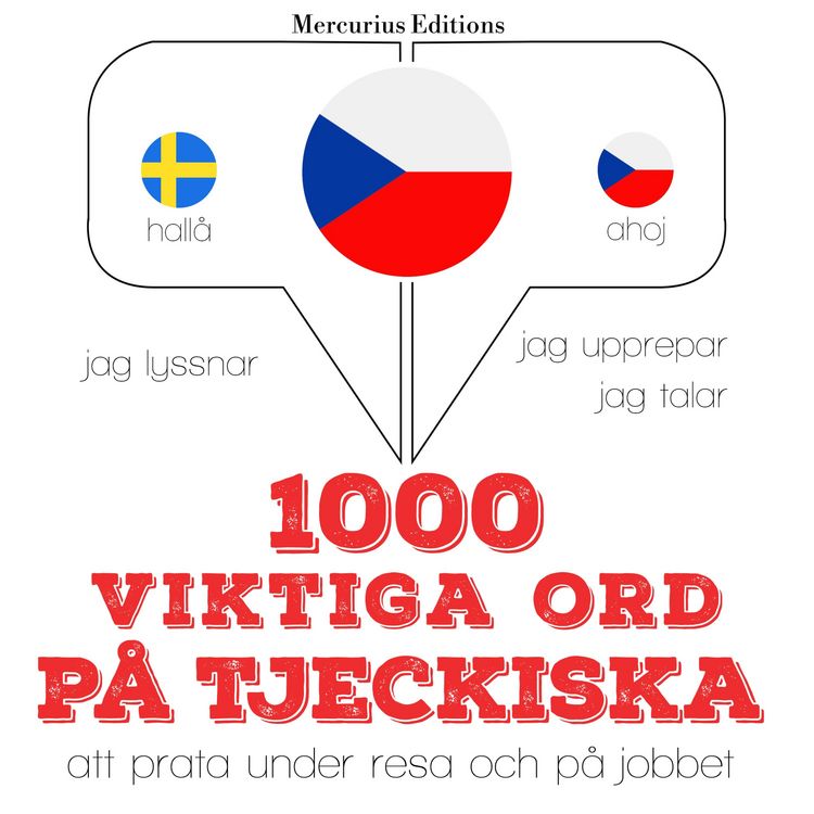 Produktbild: 1000 viktiga ord p&aring; tjeckiska