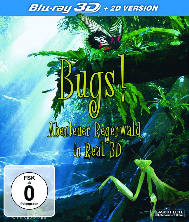 Produktbild: Bugs! Abenteuer im Regenwald in Real 3D