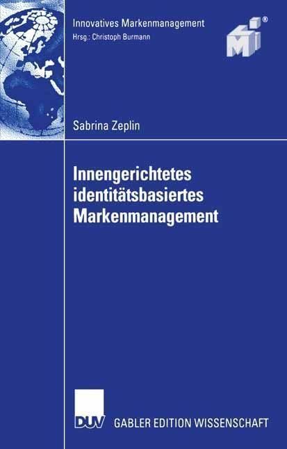 Produktbild: Innengerichtetes identit&auml;tsbasiertes Markenmanagement