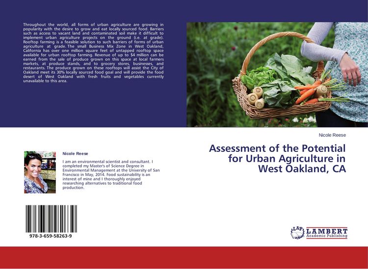 Produktbild: Assessment of the Potential for Urban Agriculture in West Oakland, CA
