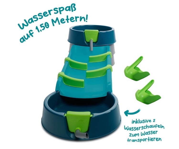 Produktbild: AquaPlay 1580 - Mudway Run Matschbahn, L:135cm, Wasserbahn+Sandspielsystem
