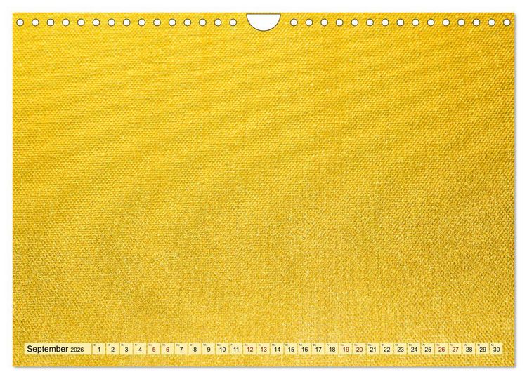 Produktbild: Goldglanz Bastelkalender (Wandkalender 2026 DIN A4 quer), CALVENDO Monatskalender