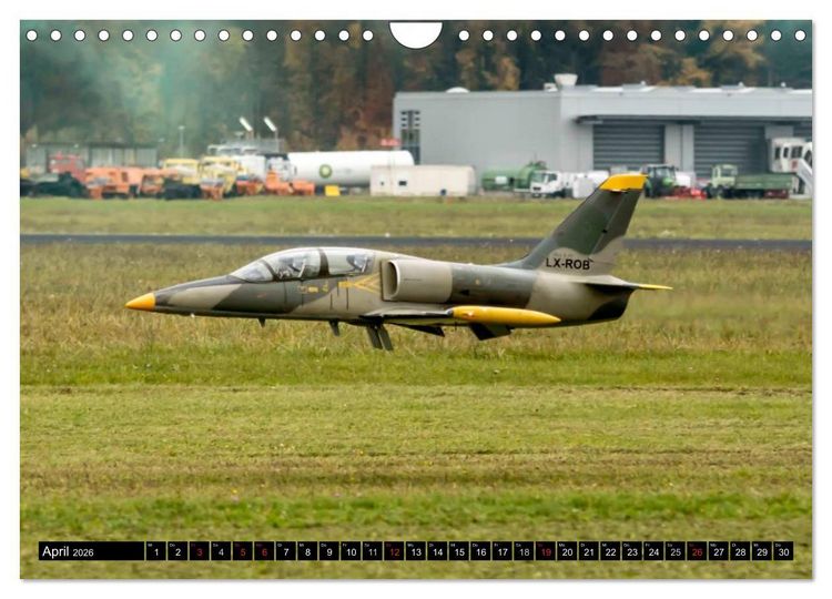 Produktbild: Modellflugzeuge &uuml;ber Friedrichshafen (Wandkalender 2026 DIN A4 quer), CALVENDO Monatskalender