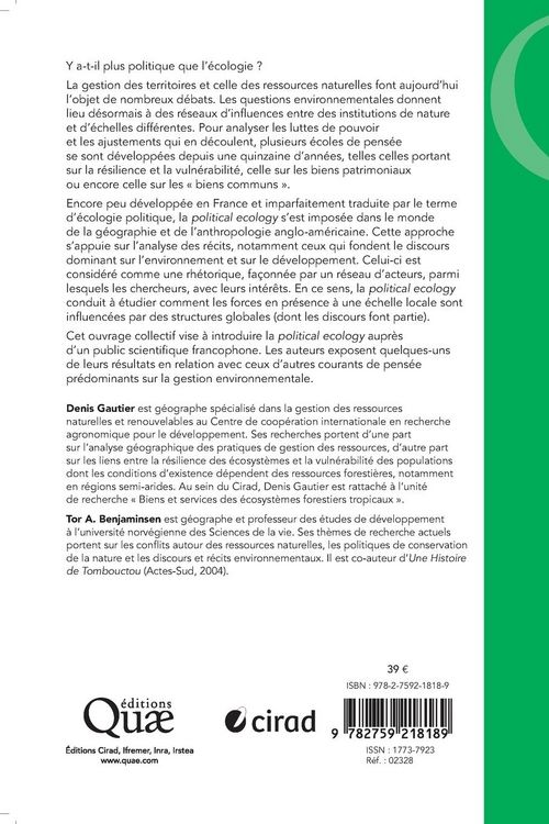 Produktbild: Environnement, discours et pouvoir