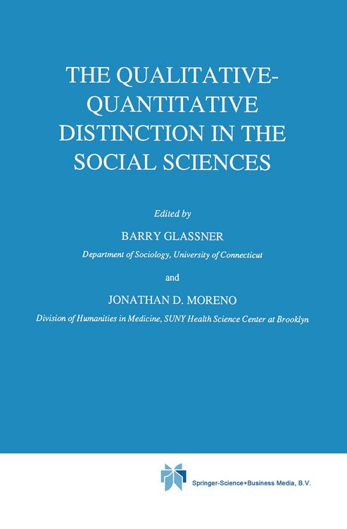 Produktbild: The Qualitative-Quantitative Distinction in the Social Sciences