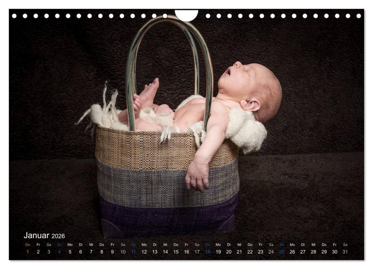 Produktbild: Baby - s&uuml;&szlig;e Tr&auml;ume (Wandkalender 2026 DIN A4 quer), CALVENDO Monatskalender