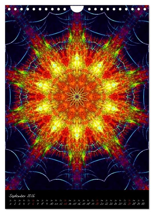 Produktbild: Mandala - Esoterik & Meditation (Wandkalender 2026 DIN A4 hoch), CALVENDO Monatskalender