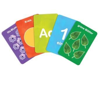 Produktbild: Flash-Karten - Buchstaben, Zahlen, Formen und Farben