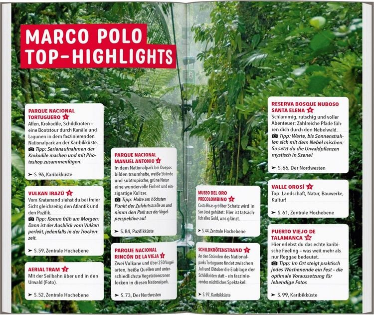 Produktbild: MARCO POLO Reisef&uuml;hrer Costa Rica