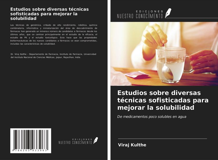 Produktbild: Estudios sobre diversas t&eacute;cnicas sofisticadas para mejorar la solubilidad