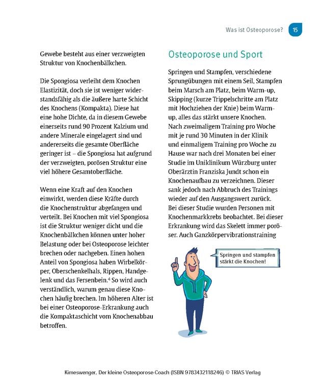 Produktbild: Der kleine Osteoporose-Coach