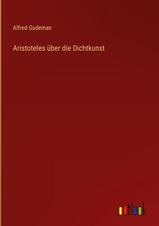Produktbild: Aristoteles &uuml;ber die Dichtkunst