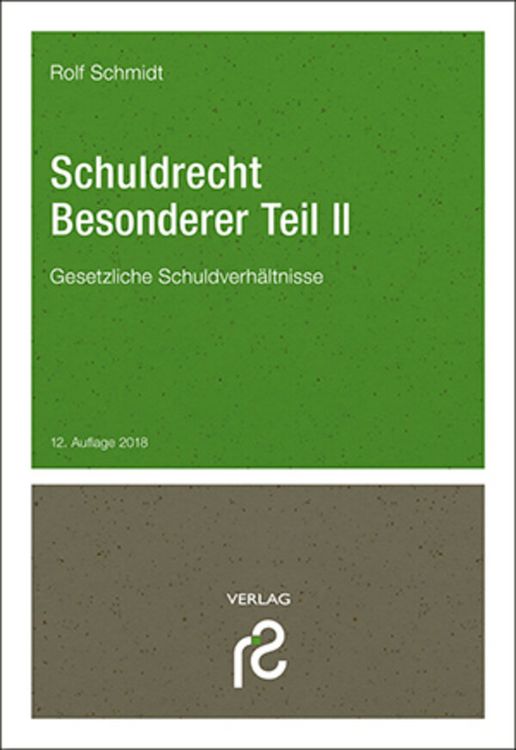 Produktbild: Schuldrecht Besonderer Teil II