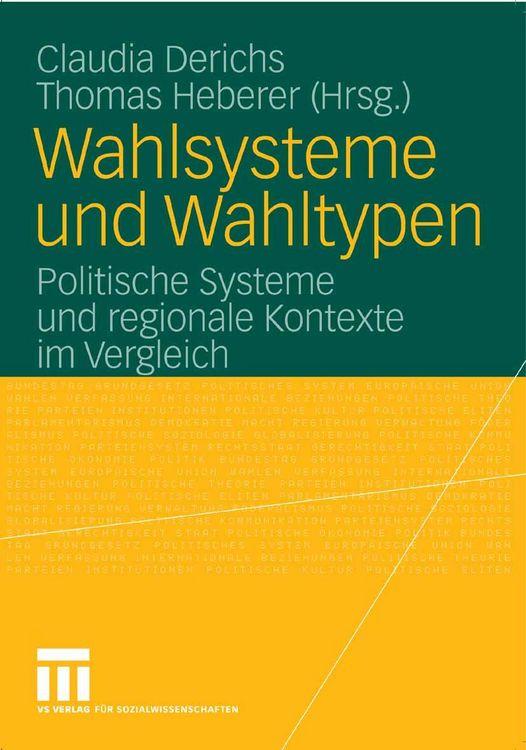 Produktbild: Wahlsysteme und Wahltypen