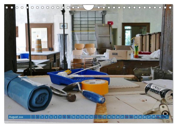 Produktbild: In Transformation: Liebig-Museum und -Laboratorium in Gie&szlig;en (Wandkalender 2026 DIN A4 quer), CALVENDO Monatskalender