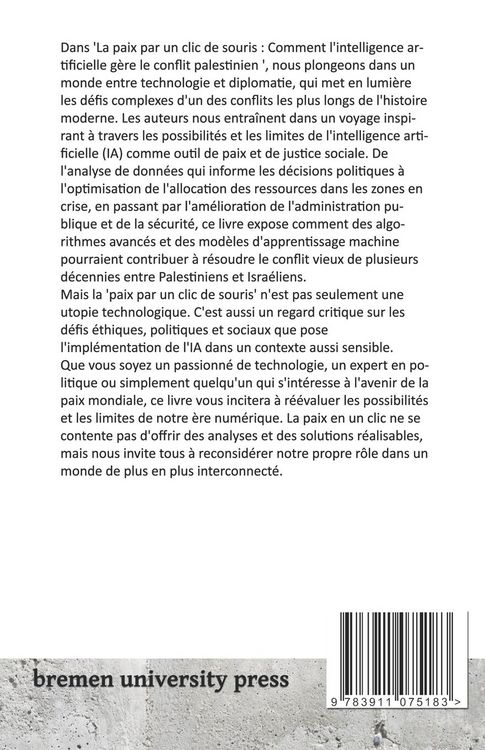 Produktbild: La paix en un clic de souris