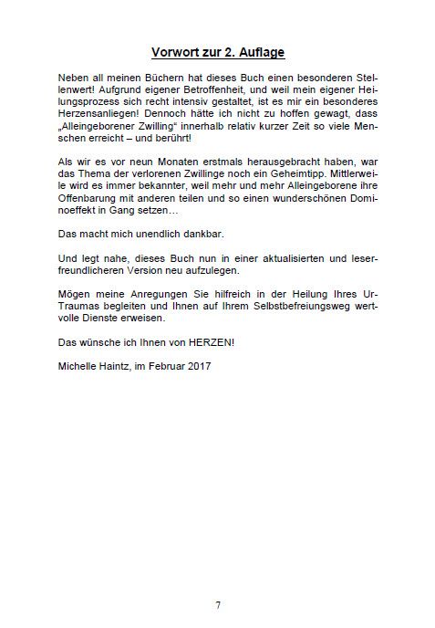 Produktbild: Alleingeborener Zwilling