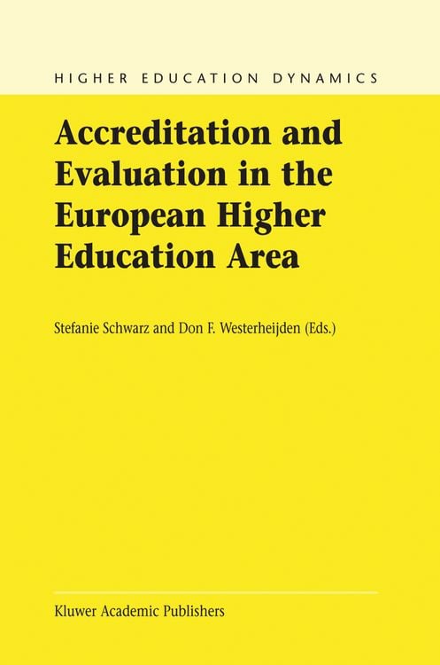 Produktbild: Accreditation and Evaluation in the European Higher Education Area
