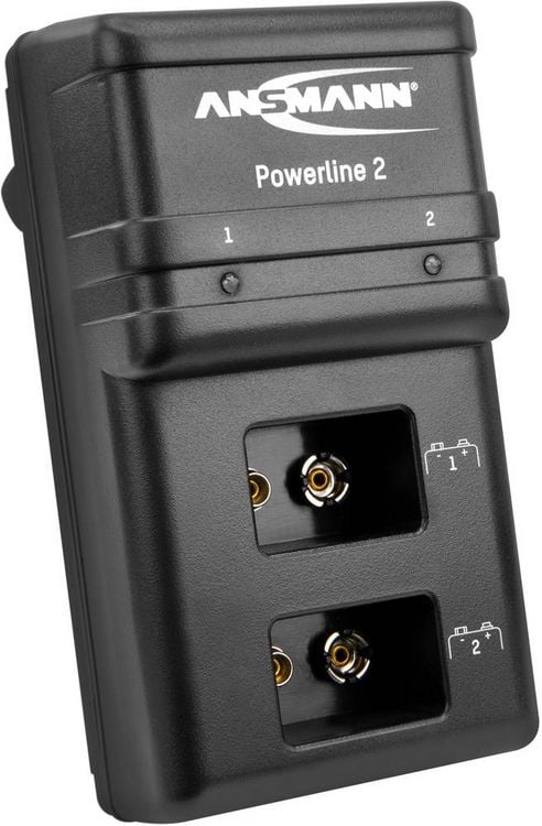 Produktbild: Ansmann Powerline 2 9V-Block-Ladeger&auml;t NiCd, NiMH 9V Block