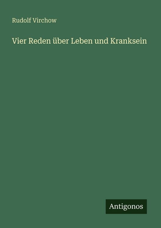 Produktbild: Vier Reden &uuml;ber Leben und Kranksein