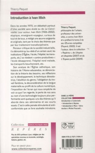 Produktbild: Introduction a Ivan Illich
