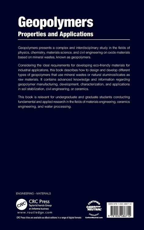Produktbild: Geopolymers