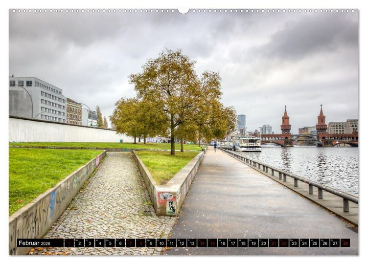 Produktbild: Berlin, so bunt wie das Leben (hochwertiger Premium Wandkalender 2026 DIN A2 quer), Kunstdruck in Hochglanz