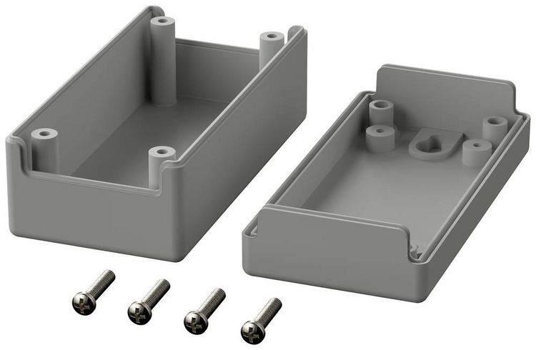 Produktbild: TRU COMPONENTS KS 420 05420002.MT36 Elektronikgeh&auml;use 100 x 50 x 40 Polystyrol (EPS) Lichtgrau 1 St.