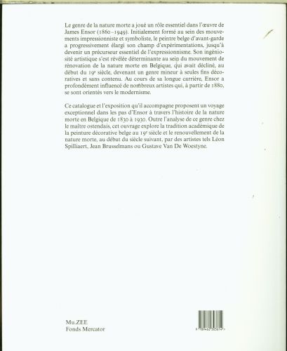 Produktbild: James Ensor et la nature morte en Belgique (1830-1930)