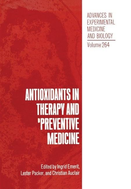 Produktbild: Antioxidants in Therapy and Preventive Medicine