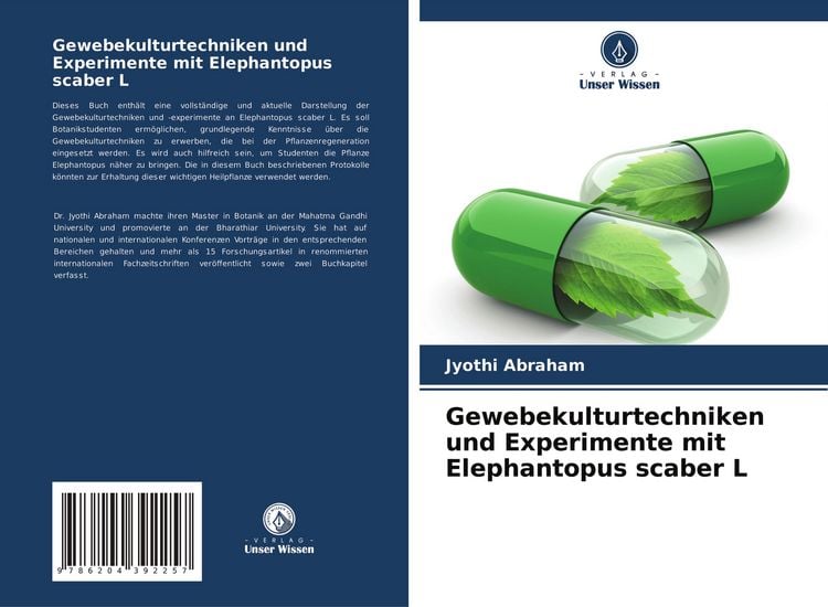 Produktbild: Gewebekulturtechniken und Experimente mit Elephantopus scaber L