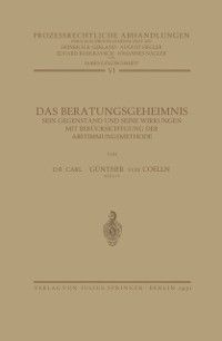 Produktbild: Das Beratungsgeheimnis