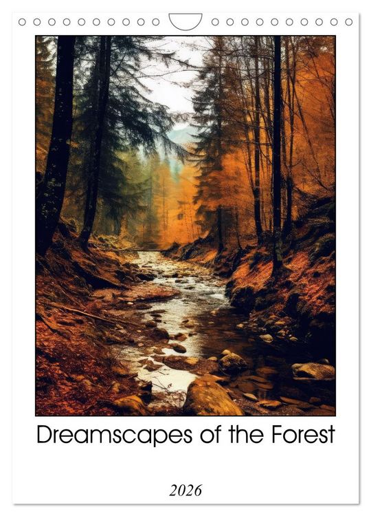 Produktbild: Dreamscapes of the Forest (Wall Calendar 2026 DIN A4 portrait), CALVENDO 12 Month Wall Calendar