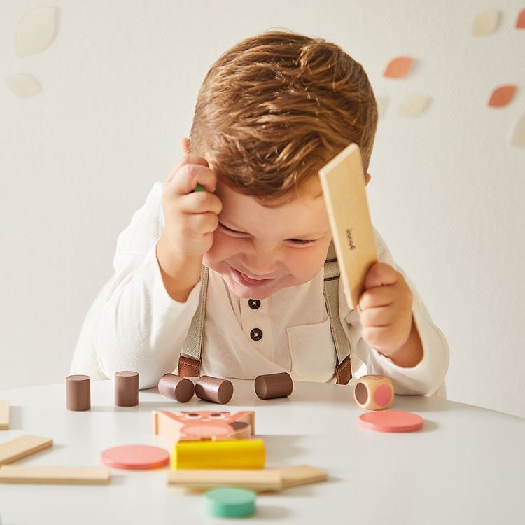 Produktbild: 4-teiliges Lernspielzeug-Set ab 3 Jahren mit Emotionspuzzle & Musikspiel